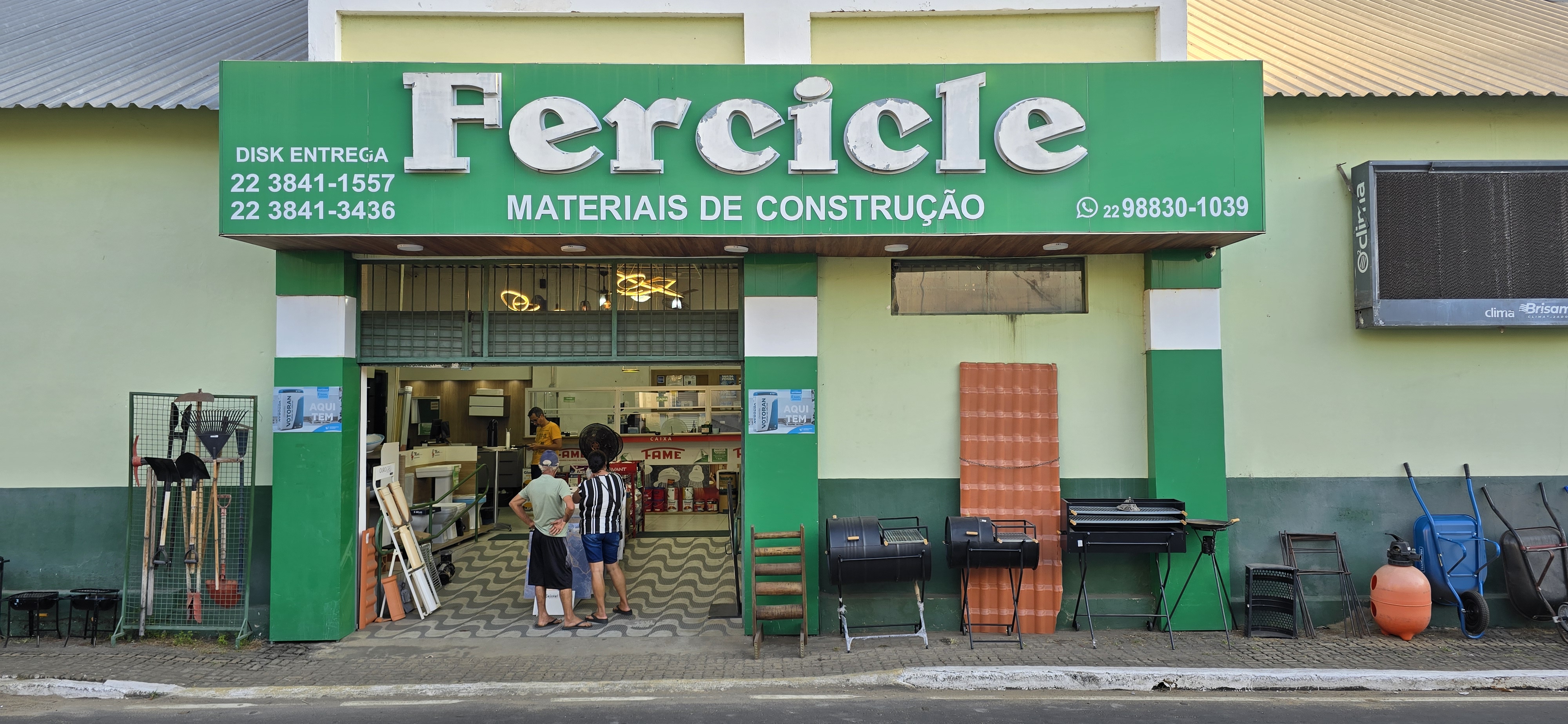 Fachada da loja Fercicle